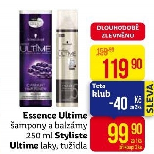 Šampon Schwarzkopf Essence Ultime
