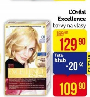 Barva na vlasy Excellence Creme L'oréal