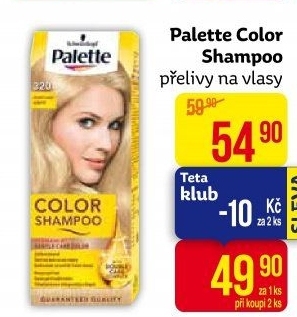 Barva na vlasy Color Shampoo Palette Schwarzkopf