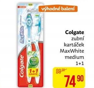 Kartáček na zuby Max White Colgate