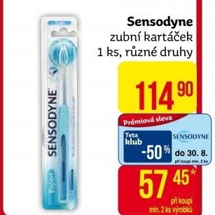 Kartáček na zuby Sensodyne