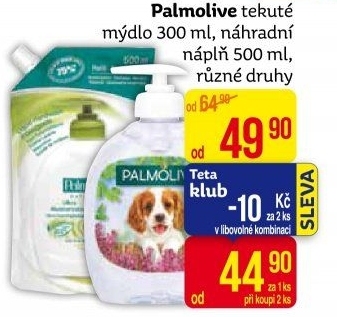 Tekuté mýdlo Palmolive