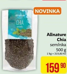 Chia semínka Allnature