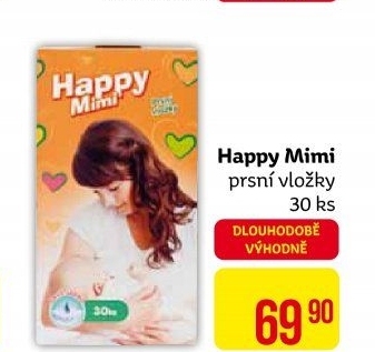 Prsní vložky Happy Mimi