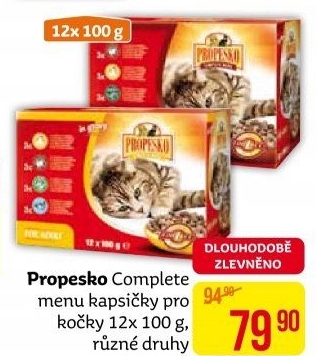 Kapsičky pro kočky Propesko