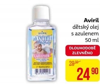 Olej dětský Aviril Alpa