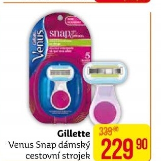 Holicí strojek dámský Snap Gillette Venus