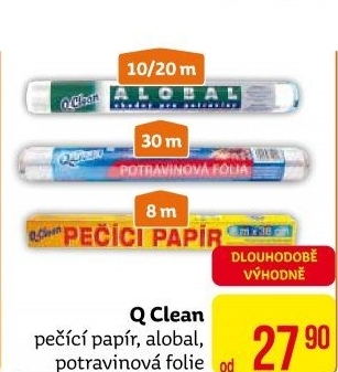 Papír na pečení Q Clean
