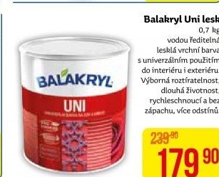 Barva Balakryl UNI lesk
