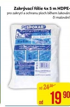 Fólie zakrývací Spokar