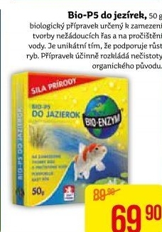 Čistič vody Bio-P5 do jezírek Bio-Enzym