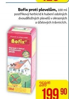 Postřik proti plevelu Bofix Nohel Garden