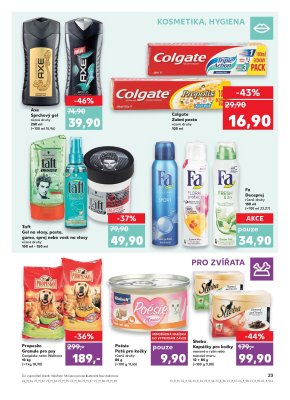 akční leták Kaufland 24.8.2017-30.8.2017