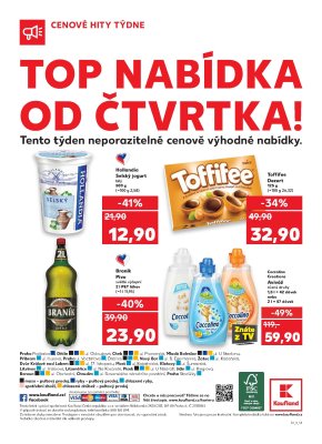akční leták Kaufland 24.8.2017-30.8.2017