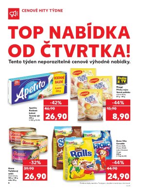 akční leták Kaufland 24.8.2017-30.8.2017