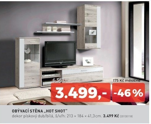 Obývací stěna HOT SHOT