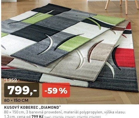 Kusový koberec DIAMOND
