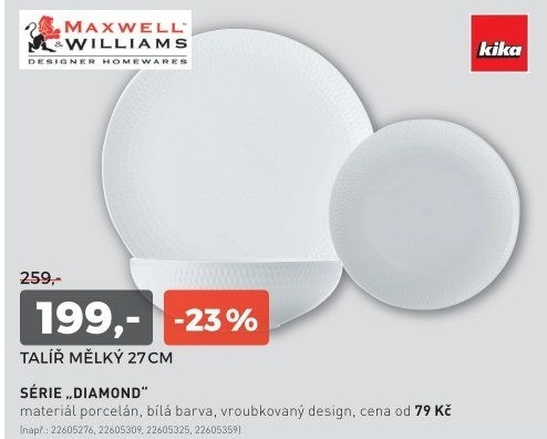 Talíř mělký DIAMOND