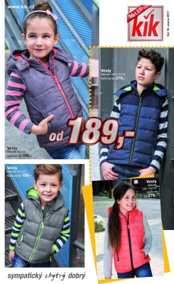 akční leták Kik textil 16.8.2017-30.9.2017