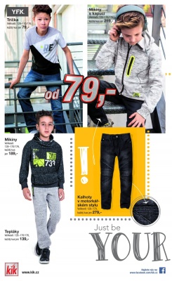akční leták Kik textil 16.8.2017-30.9.2017