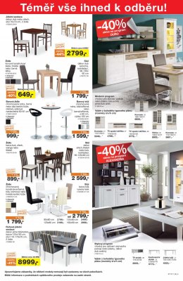 akční leták Sconto nábytek 23.8.2017-5.9.2017