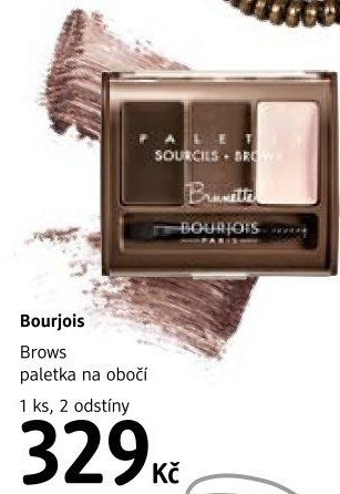 Paletka na obočí Bourjois