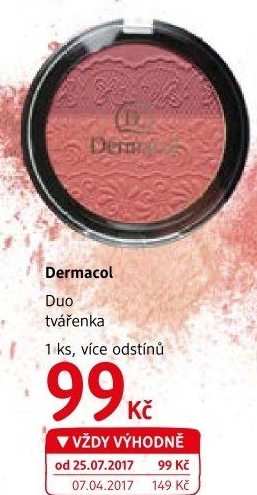 Tvářenka duo Dermacol
