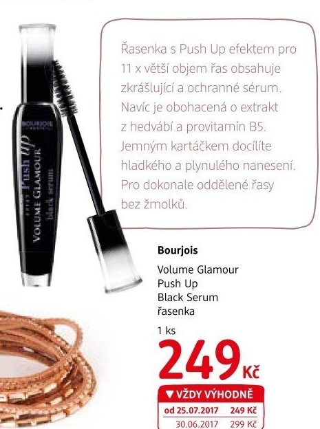 Řasenka Bourjois Volume Glamou Push Up