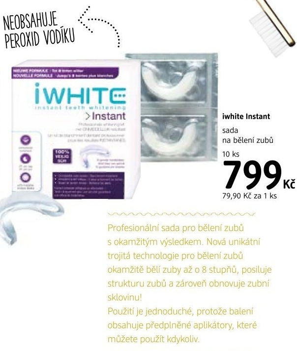 Sada bělicí na zuby iWhite