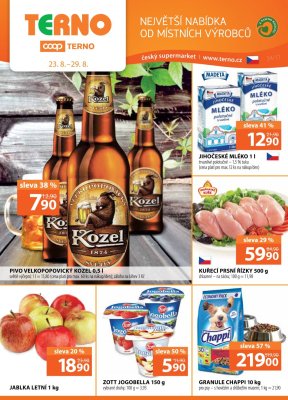 akční leták COOP 23.8.2017-29.8.2017