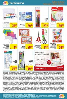 akční leták Teta drogerie 22.8.2017-2.9.2017