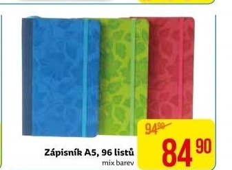 Zápisník A5