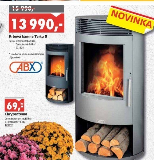 Krbová kamna Tartu 5 ABX