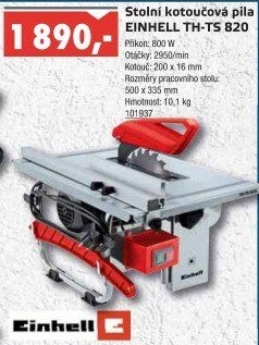 Stolní kotoučová pila Einhell Home TH-TS 820