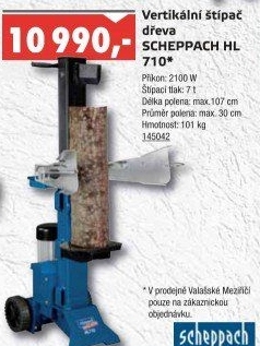 Štípač dřeva HL 710 Scheppach