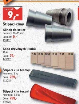 Klín na dřevo