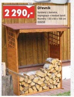 Přístřešek na dřevo