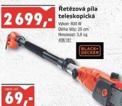 Řetězová teleskopická pila Black&amp