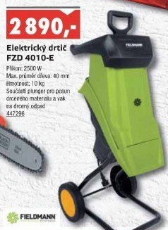 Drtič zahradního odpadu Fieldmann FZD 4010-E