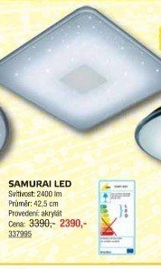LED stropní svítidlo Samurai Luminex