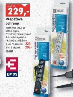 Přepětová ochrana Emos