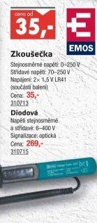 Zkoušečka napětí Emos