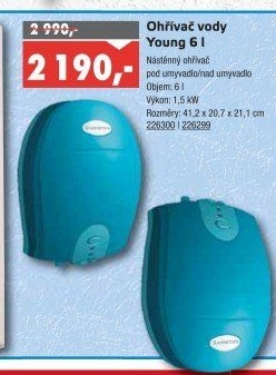 Ohřívač vody Young Ariston Thermo