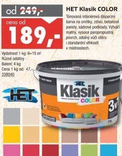 Interiérová barva Het Klasik Color