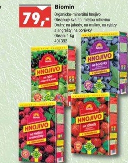 Hnojivo na jahody Biomin Forestina