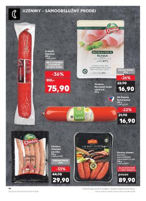 akční leták Kaufland 31.8.2017-6.9.2017