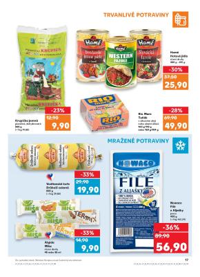 akční leták Kaufland 31.8.2017-6.9.2017