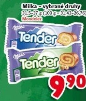 Tyčinka Tender Milka