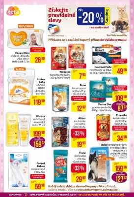 akční leták Teta drogerie 31.8.2017-9.9.2017