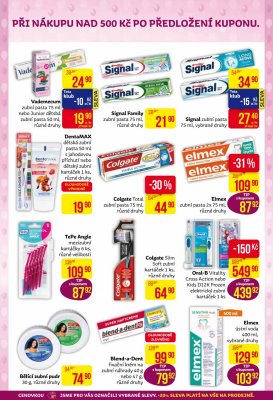akční leták Teta drogerie 31.8.2017-9.9.2017